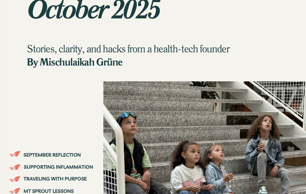 En mi cabeza este mes | Octubre 2025 | Todo sobre la Inflamación